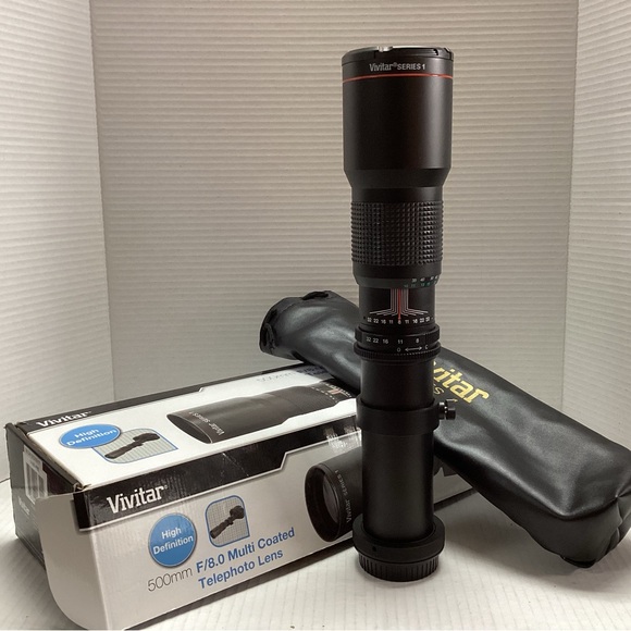 Vivitar Series 1 High Definition 500 mmF/8.0 Multi Coated Lens Telephoto Lens